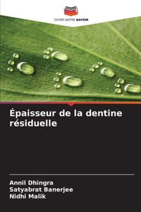 Épaisseur de la dentine résiduelle cover