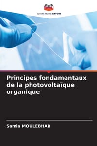 Principes fondamentaux de la photovoltaïque organique cover