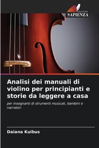 Analisi dei manuali di violino per principianti e storie da leggere a casa cover