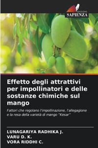 Effetto degli attrattivi per impollinatori e delle sostanze chimiche sul mango cover