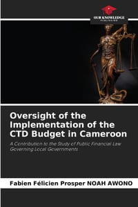Oversight of the Implementation of the CTD Budget in Cameroon cover