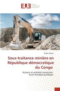 Sous-traitance minière en République démocratique du Congo cover