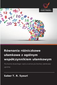 Równania różniczkowe ulamkowe z ogólnym wspólczynnikiem ulamkowym cover