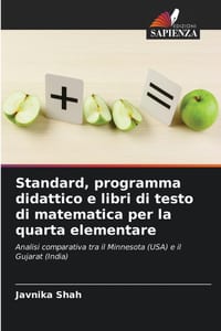 Standard, programma didattico e libri di testo di matematica per la quarta elementare cover