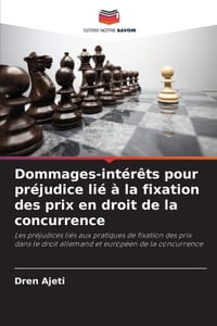 Dommages-intérêts pour préjudice lié à la fixation des prix en droit de la concurrence cover