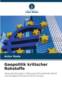 Geopolitik kritischer Rohstoffe cover