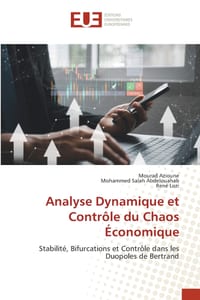 Analyse Dynamique et Contrôle du Chaos Économique cover