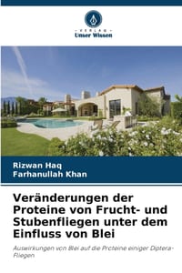 Veränderungen der Proteine von Frucht- und Stubenfliegen unter dem Einfluss von Blei cover