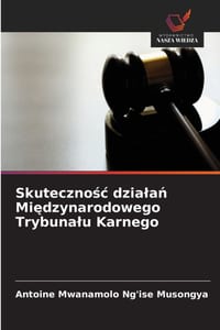 Skutecznośc dzialań Międzynarodowego Trybunalu Karnego cover