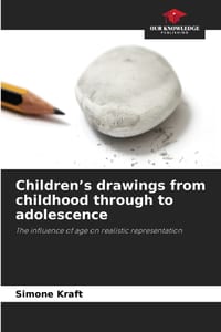 Children's drawings from childhood through to adolescence cover