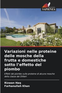 Variazioni nelle proteine delle mosche della frutta e domestiche sotto l'effetto del piombo cover