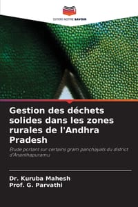 Gestion des déchets solides dans les zones rurales de l'Andhra Pradesh cover