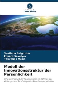 Modell der Innovationsstruktur der Persönlichkeit cover