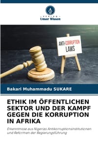 Ethik Im Öffentlichen Sektor Und Der Kampf Gegen Die Korruption in Afrika cover