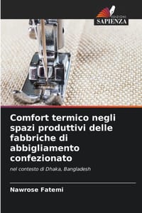Comfort termico negli spazi produttivi delle fabbriche di abbigliamento confezionato cover