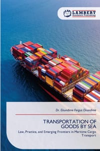 Transportation of Goods by Sea cover