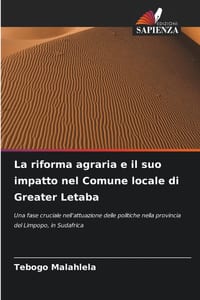 La riforma agraria e il suo impatto nel Comune locale di Greater Letaba cover