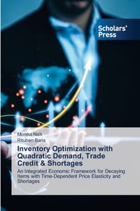 Inventory Optimization with Quadratic Demand, Trade Credit & Shortages cover