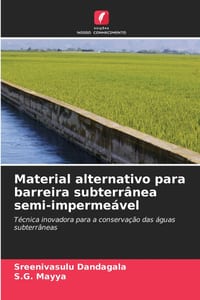 Material alternativo para barreira subterrânea semi-impermeável cover
