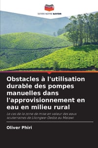 Obstacles à l'utilisation durable des pompes manuelles dans l'approvisionnement en eau en milieu rural cover