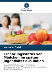 Ernährungsstatus von Mädchen im späten Jugendalter aus Indien cover