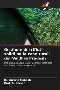 Gestione dei rifiuti solidi nelle zone rurali dell'Andhra Pradesh cover