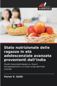 Stato nutrizionale delle ragazze in età adolescenziale avanzata provenienti dall'India cover