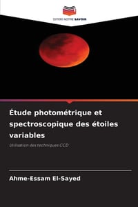 Étude photométrique et spectroscopique des étoiles variables cover