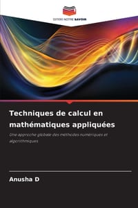 Techniques de calcul en mathématiques appliquées cover