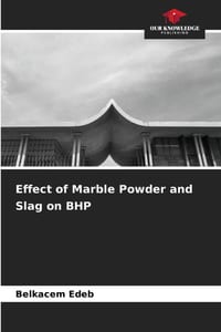 Effect of Marble Powder and Slag on BHP cover