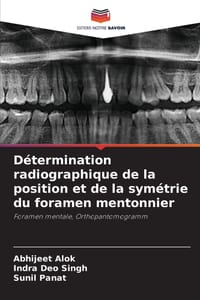 Détermination radiographique de la position et de la symétrie du foramen mentonnier cover