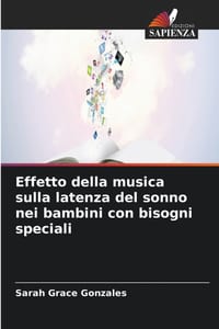 Effetto della musica sulla latenza del sonno nei bambini con bisogni speciali cover