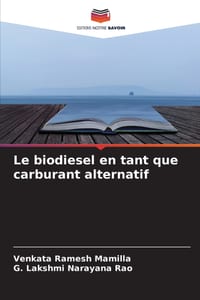 Le biodiesel en tant que carburant alternatif cover
