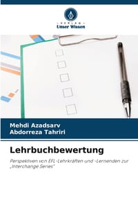 Lehrbuchbewertung cover