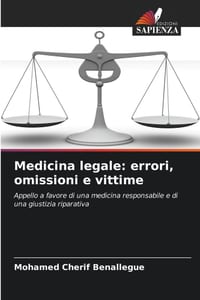 Medicina legale: errori, omissioni e vittime cover