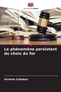 Le phénomène persistant du choix du for cover