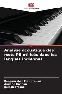 Analyse acoustique des mots PB utilisés dans les langues indiennes cover