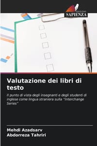 Valutazione dei libri di testo cover