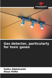Gas detector, particularly for toxic gases cover