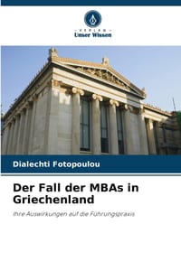 Der Fall der MBAs in Griechenland cover