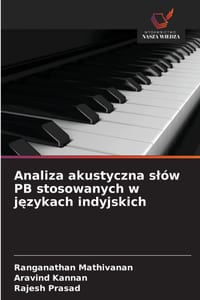 Analiza akustyczna slów PB stosowanych w językach indyjskich cover
