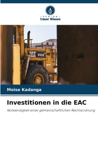 Investitionen in die EAC cover