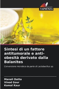 Sintesi di un fattore antitumorale e anti-obesità derivato dalla Balanites cover