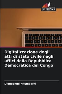 Digitalizzazione degli atti di stato civile negli uffici della Repubblica Democratica del Congo cover
