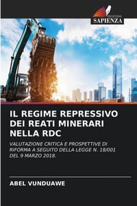 Il Regime Repressivo Dei Reati Minerari Nella Rdc cover