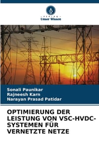 Optimierung Der Leistung Von Vsc-Hvdc-Systemen Für Vernetzte Netze cover