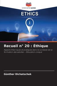 Recueil n° 20: Éthique cover