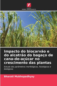 Impacto do biocarvão e do alcatrão do bagaço de cana-de-açúcar no crescimento das plantas cover