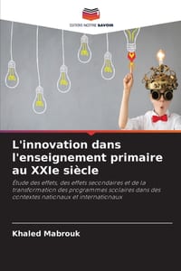L'innovation dans l'enseignement primaire au XXIe siècle cover