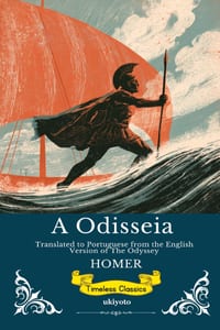A Odisseia Portuguese Version of The Odyssey cover